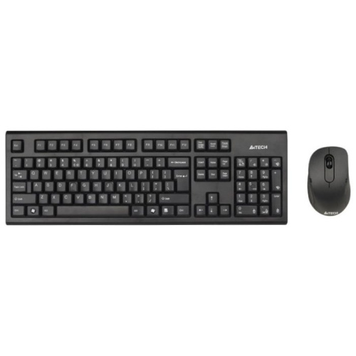 Клавиатура и мышь A4Tech 7100N Black, USB