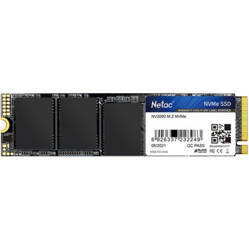 SSD Netac M.2 2280 NV2000 NVMe PCIe 256GB NT01NV2000-256-E4X