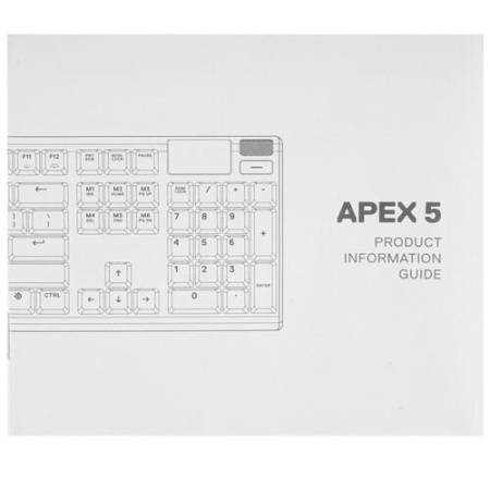 Клавиатура проводная SteelSeries Apex 5