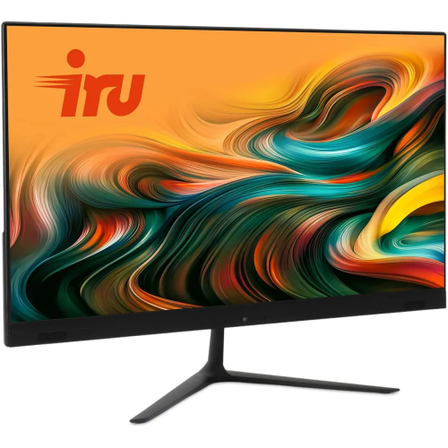 Моноблок IRU P231 (1971903) 23.8" Full HD Cel N4020 (3.6) 8Gb SSD256Gb noOS GbitEth WiFi BT 120W Cam черный