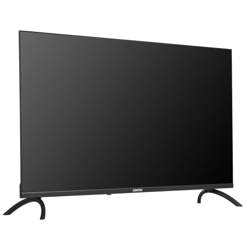 40" Телевизор Centek CT-TV0021-40 черный QLED 1920x1080, Full HD, 60 Гц, Wi-Fi, Smart TV, Яндекс ТВ