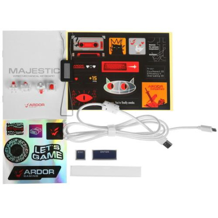 Клавиатура проводная ARDOR GAMING Majestic