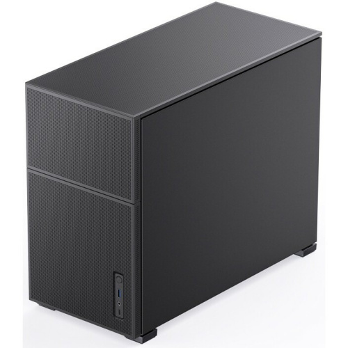 Корпус Jonsbo D31 Mesh Black без БП, боковая панель из закаленного стекла, mini-ITX, micro-ATX, черный