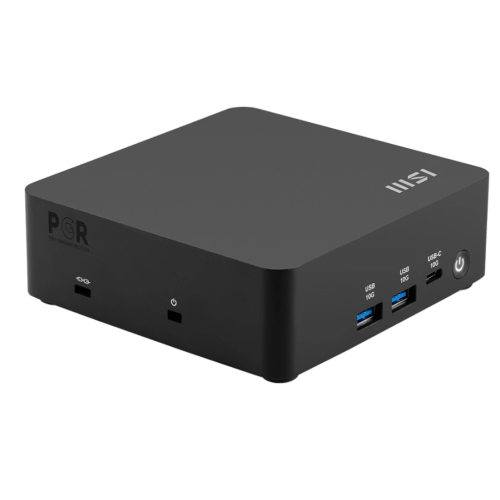 Неттоп MSI Cubi Nuc AI 1UMG-064XRU (9S6-B20911-065) Intel Core Ultra 7 155H, DDR5 16ГБ, 1ТБ(SSD), Intel Graphics, CR, без ОС, черный