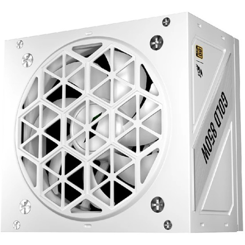 Блок питания 1STPLAYER NGDP Gold 850W White (HA-850BA4-WH) / ATX 3.1, APFC, 80 Plus Gold, LLC+DC-DC, full Japan solid-state, 120mm fan, full modular