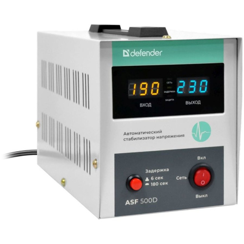 Стабилизатор напряжения Defender ASF 500D (99034)
