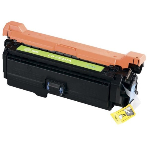 Картридж Cactus CS-CE261A для принтеров HP Сolor LaserJet CP4025/CP4525/CM4540 голубой 11000 стр.