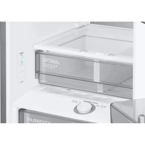 Холодильник Samsung RB34C7B5E12/EF белый стекло