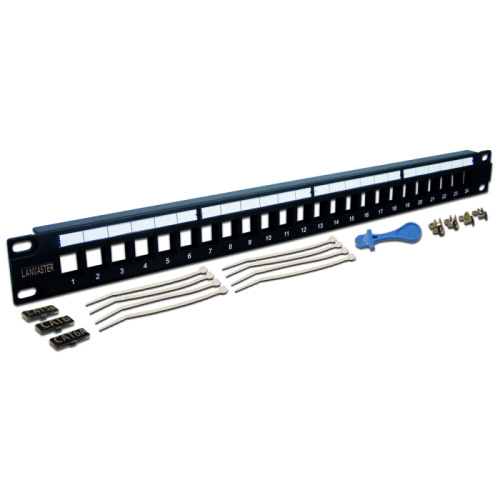 Патч-панель Lanmaster LAN-PPL24U6 1U 24x кат.6 UTP