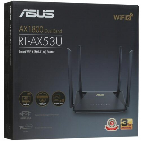 Wi-Fi роутер ASUS RT-AX53U