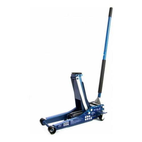 Домкрат STELS 51136 гидравлический подкатной, быстрый подъем 3т low profile quick lift 75-515мм