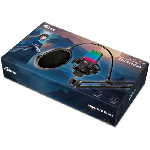 Микрофон RITMIX RDM-270 Black