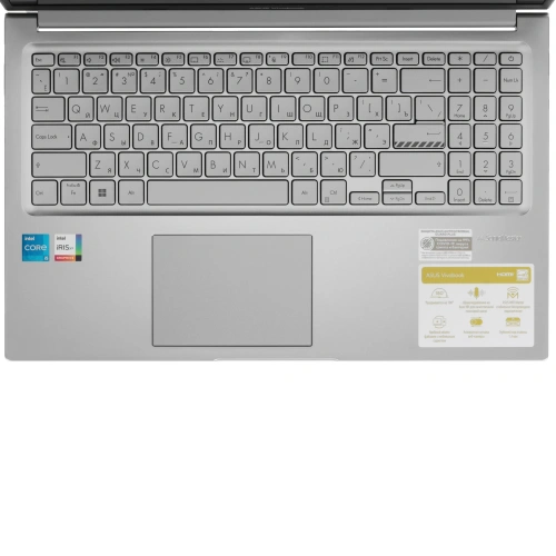 Ноутбук ASUS Vivobook 15 X1505VA (90NB10P2-M011N0) 15.6", OLED, Intel Core i5 13420H 2.1ГГц, 8 ядер, 16ГБ 512ГБ SSD, Intel Iris Xe graphics