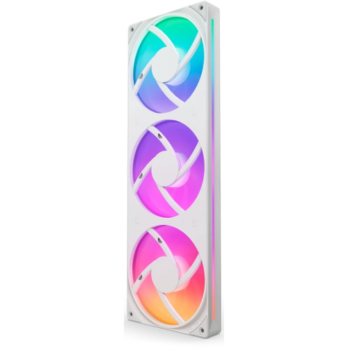 Кулер NZXT F360 RGB Core (RF-U36HF-W1) (120x120x25mm, 4-pin PWM, 75.12CFM, 30dBA, 2400RPM, White, Single-Frame Fan Unit)
