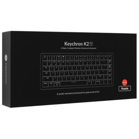 Клавиатура проводная + беспроводная Keychron K2 v2
