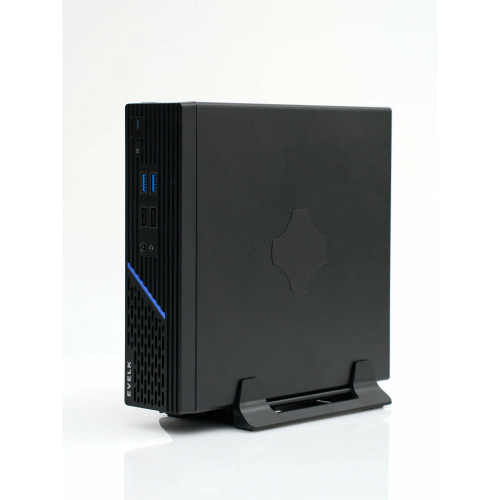 Корпус Foxline EV-109-AD120 (FL-109-AD120-DC-EVLK) mITX, w/ ext.PSU 120W, DC-converter, w/2хUSB2.0+2хUSB3.0, 1x40mmFan