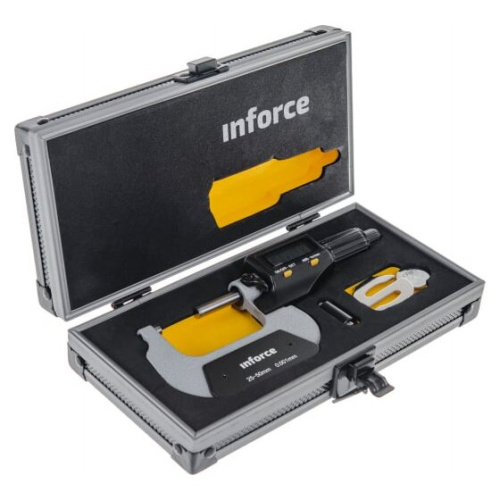 Микрометр цифровой Inforce 06-11-45 25-50мм/1-2"*0.001мм/0.00005"