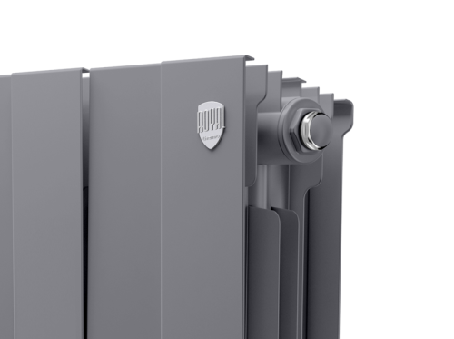 Биметаллический радиатор отопления  Royal Thermo Pianoforte 200 6 Секций Silver Satin