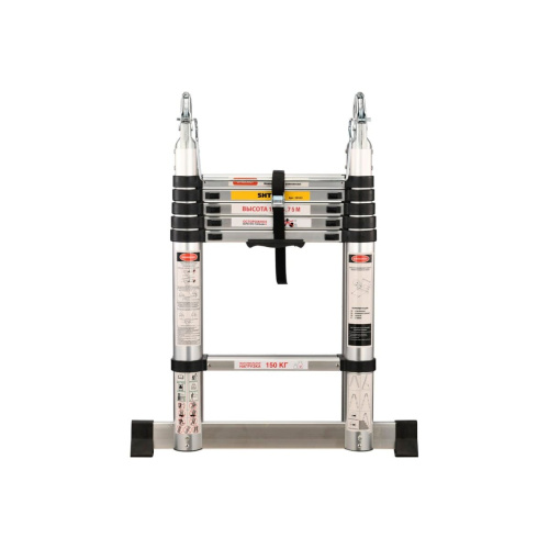Cтремянка-лестница телескопическая SHTOK 20103 1.9-3.75 м