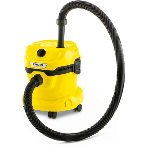 Строительный пылесос Karcher WD 2 Plus V-12/6/18/C Home 1.628-012.0 желтый