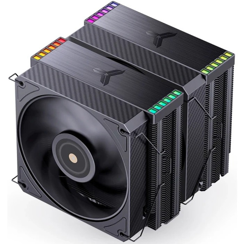 Кулер JONSBO HX6280 Black LGA1851/1700/1200/115X/AM5/AM4 (TDP 280W, PWM, 130mm Black Fan*1, 120mm Black Fan*1, 6 тепловых трубок)