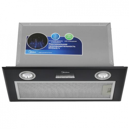 Вытяжка полновстраиваемая Midea MH60I370B черный