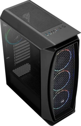 Корпус Aerocool Aero One Eclipse-G-BK-v1 черный без БП