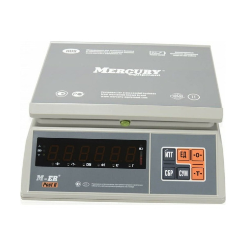 Весы торговые M-ER 326AFU-6.01 (3063) настольные