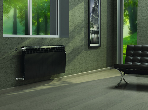 Биметаллический радиатор отопления  Royal Thermo Biliner 500 4 Секции Noir Sable