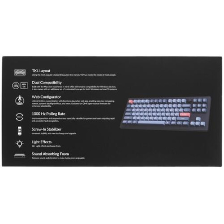 Клавиатура проводная + беспроводная Keychron V3 Max