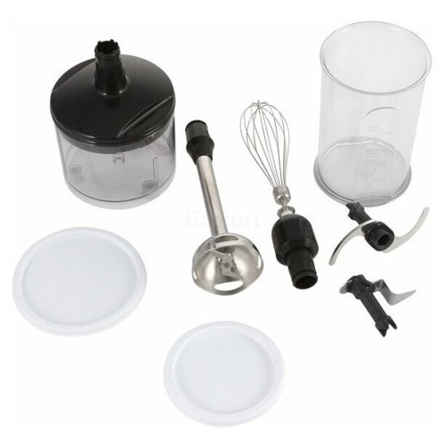 Блендер погружной Bosch MSM67170 черный/серый