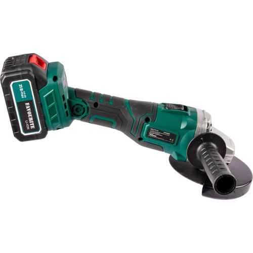 Углошлифовальная машина аккумуляторная Favourite OBS 21 FG 125C с акк и ЗУ