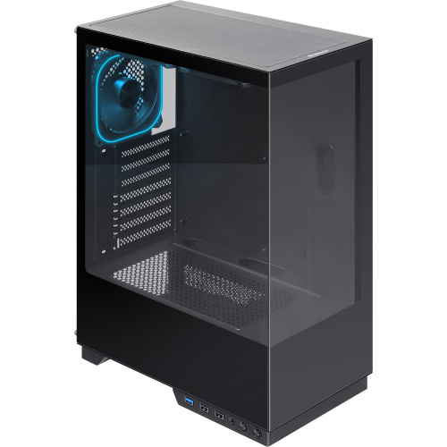 Корпус Defender HyperHub (25132) черный, ATX, 3fans, switch M/BSync