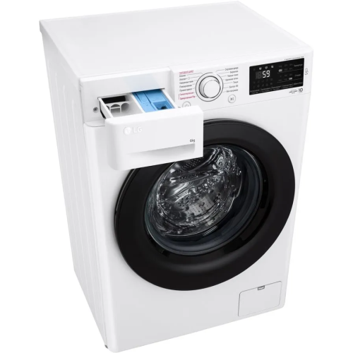 Стиральная машина LG F2M5NS6W класс: A загр.фронтальная макс.:6кг белый инвертер