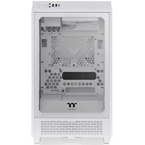 Корпус Thermaltake The Tower 200 (CA-1X9-00S6WN-00) белый без БП miniITX 11x120mm 5x140mm 2xUSB3.0 1xUSB3.1 audio bott PSU