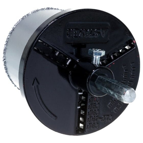 Набор коронок Stayer 33345-H6 по бетону/кирпичу, шестигранный