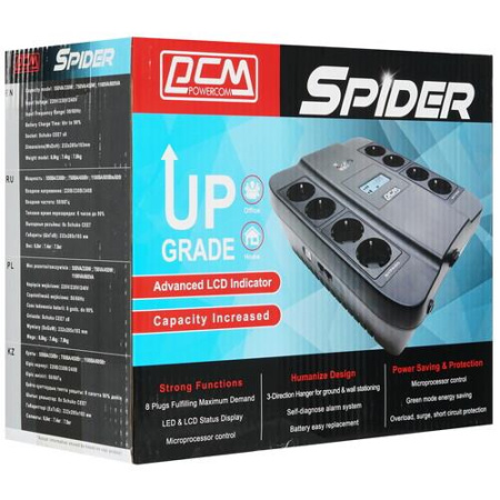 ИБП Powercom Spider SPD-550U LCD