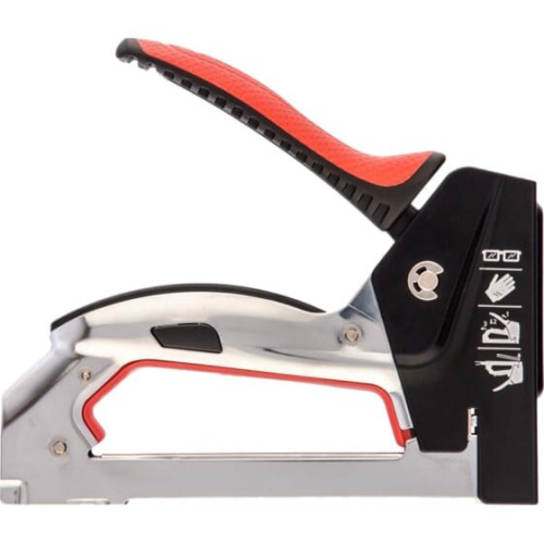 Степлер мебельный MATRIX 40916 стальной, быстрая загрузка