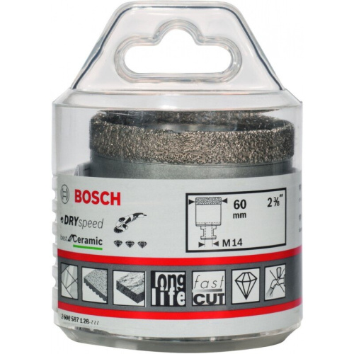Коронка алмазная Bosch Dry Speed 2.608.587.128