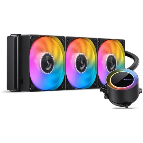СВО JONSBO TG-360 Black (300W, 360mm, ARGB/ Fans 3x120mm, 66.19CFM, 35.4dBA, 1800RPM)