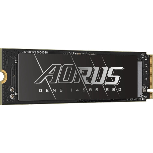 SSD Gigabyte Aorus Gen5 14000 AG514K4TB 4TB M.2 2280 PCI-Express 5.0x4, NVMe 2.0, 3D TLC NAND, Phison PS5026-E26