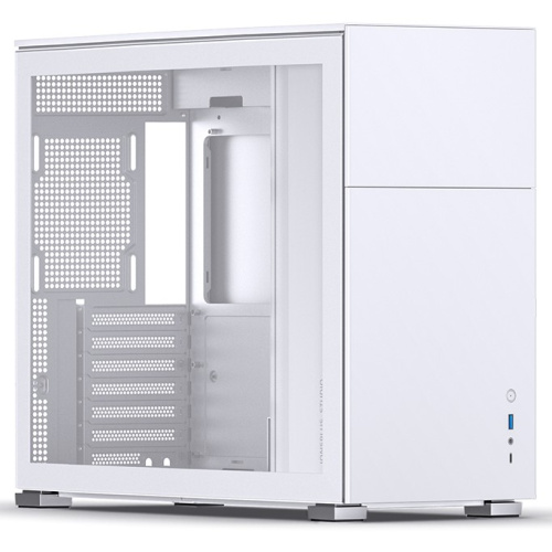 Корпус JONSBO D41 STD White без БП, боковая панель из закаленного стекла, mini-ITX, micro-ATX, ATX, белый