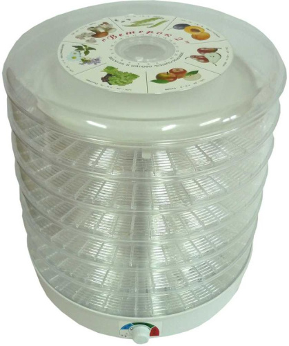 Сушка для фруктов и овощей Спектр-Прибор Ветерок-2 5 поддонов прозрачный гофротара