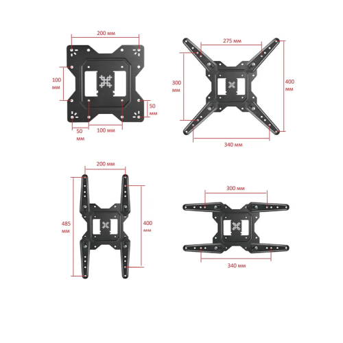 Кронштейн UniTeki FM1504B black