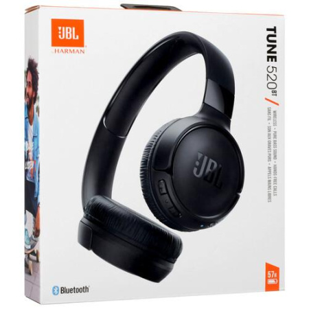 Беспроводные наушники JBL Tune 520BT черный