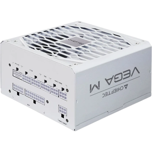Блок питания Chieftec Vega M White PPG-850-CW (ATX 3.1, 850W, 80 Plus Gold, Active PFC, 135mm fan, Gen5 PCIe, Full Cable Management, белый) Retail