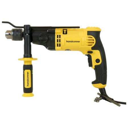 Дрель Hanskonner HID21100DS удар., 1000 Вт