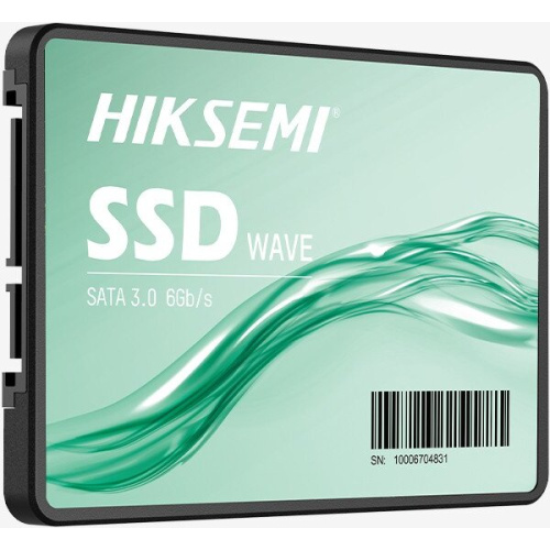 SSD HIKSEMI Wave(S) (HS-SSD-WAVE(S) 128G) 128Gb 2.5" (SATA3, up to 460/370MBs, 3D NAND, 40TBW)
