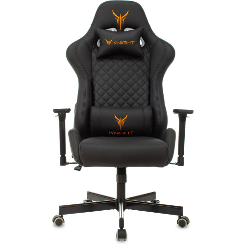 Кресло Knight Armor B эко.кожа черный ромбик
