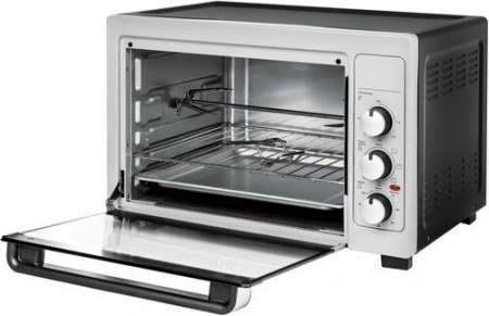 Мини-печь BBK OE3884MC серебристый